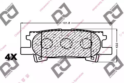 DJ PARTS BP1075